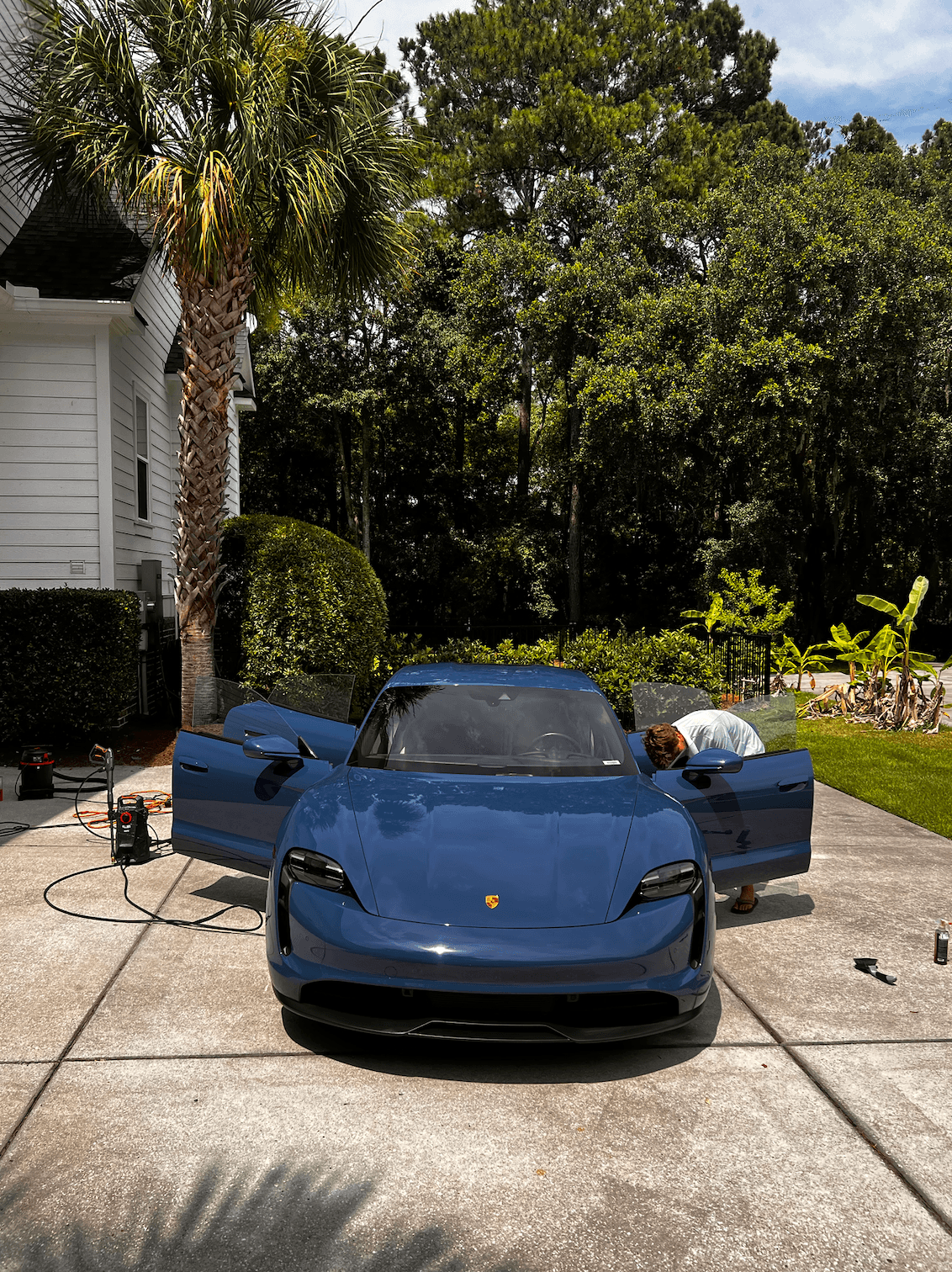 Finished high-ticket auto detailing job